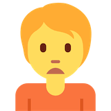 person-frowning Emoji twitter