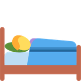 person-in-bed Emoji twitter