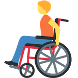 person-in-manual-wheelchair Emoji twitter