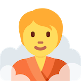 person-in-steamy-room Emoji twitter