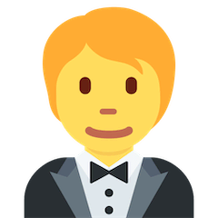 🤵 Mann im Anzug Emoji auf Twitter