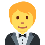 person-in-tuxedo Emoji twitter