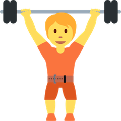 🏋️ Person Lifting Weights Emoji on Twitter