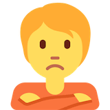person-pouting Emoji twitter