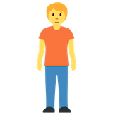 person-standing Emoji twitter