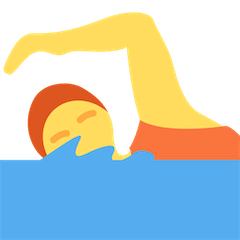 Person Swimming Emoji on Twitter