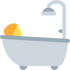 Persona che fa il bagno Emoji Twitter