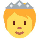 person-with-crown Emoji twitter