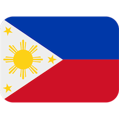 Bandera de Filipinas Emoji Twitter