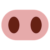 pig-nose Emoji twitter