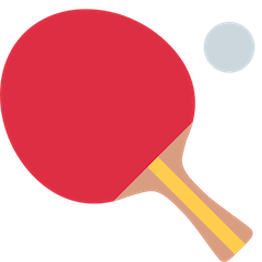 🏓 Racchetta e pallina da ping pong Emoji su Twitter