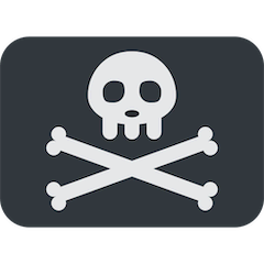 Bandeira pirata Emoji Twitter