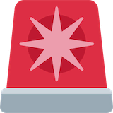 police-car-light Emoji twitter