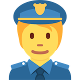 police-officer Emoji twitter