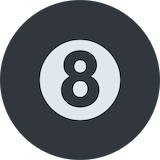 pool-8-ball Emoji twitter