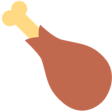 poultry-leg Emoji twitter