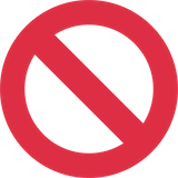 prohibited Emoji twitter