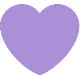 purple-heart Emoji twitter