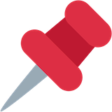 pushpin Emoji twitter