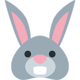 rabbit-face Emoji twitter