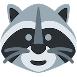raccoon Emoji twitter