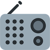 radio Emoji twitter