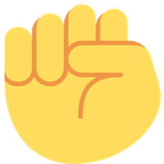Raised Fist Emoji on Twitter
