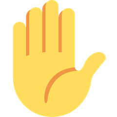 ✋ Raised Hand Emoji on Twitter