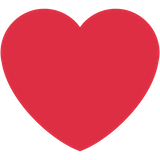 red-heart Emoji twitter