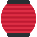 red-paper-lantern Emoji twitter