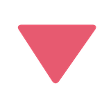 red-triangle-pointed-down Emoji twitter