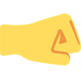 right-facing-fist Emoji twitter