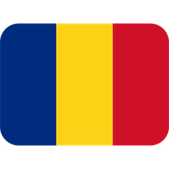 Flagge von Rumänien Emoji Twitter