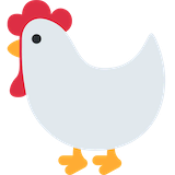 rooster Emoji twitter