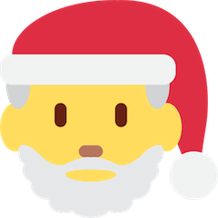 Дед Мороз Эмодзи в Twitter