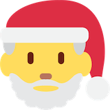 santa-claus Emoji twitter