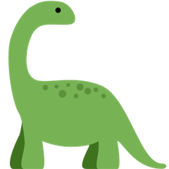 Динозавр Эмодзи в Twitter