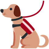 service-dog Emoji twitter