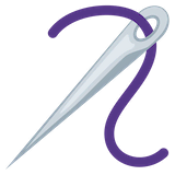 sewing-needle Emoji twitter