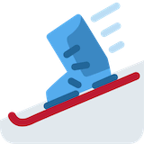 skis Emoji twitter