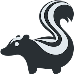 Skunk Emoji on Twitter