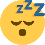 sleeping-face Emoji twitter