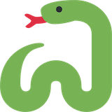 snake Emoji twitter