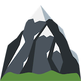 snow-capped-mountain Emoji twitter
