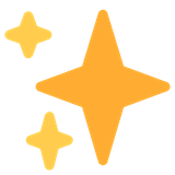 sparkles Emoji twitter