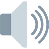speaker-high-volume Emoji twitter