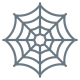 spider-web Emoji twitter