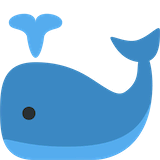 spouting-whale Emoji twitter