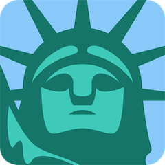 🗽 Statua della Libertà Emoji su Twitter
