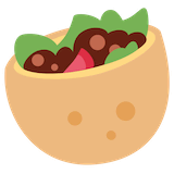 stuffed-flatbread Emoji twitter